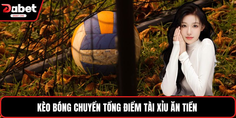 Kèo bóng chuyển tổng điểm tài xỉu ăn tiền 